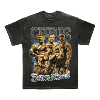 Camiseta Oversized Cbum Bootleg Preta