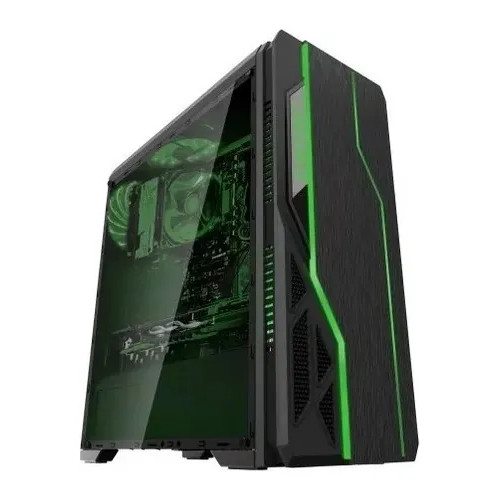 GABINETE GAMER BLUECASE PRETO BG-009