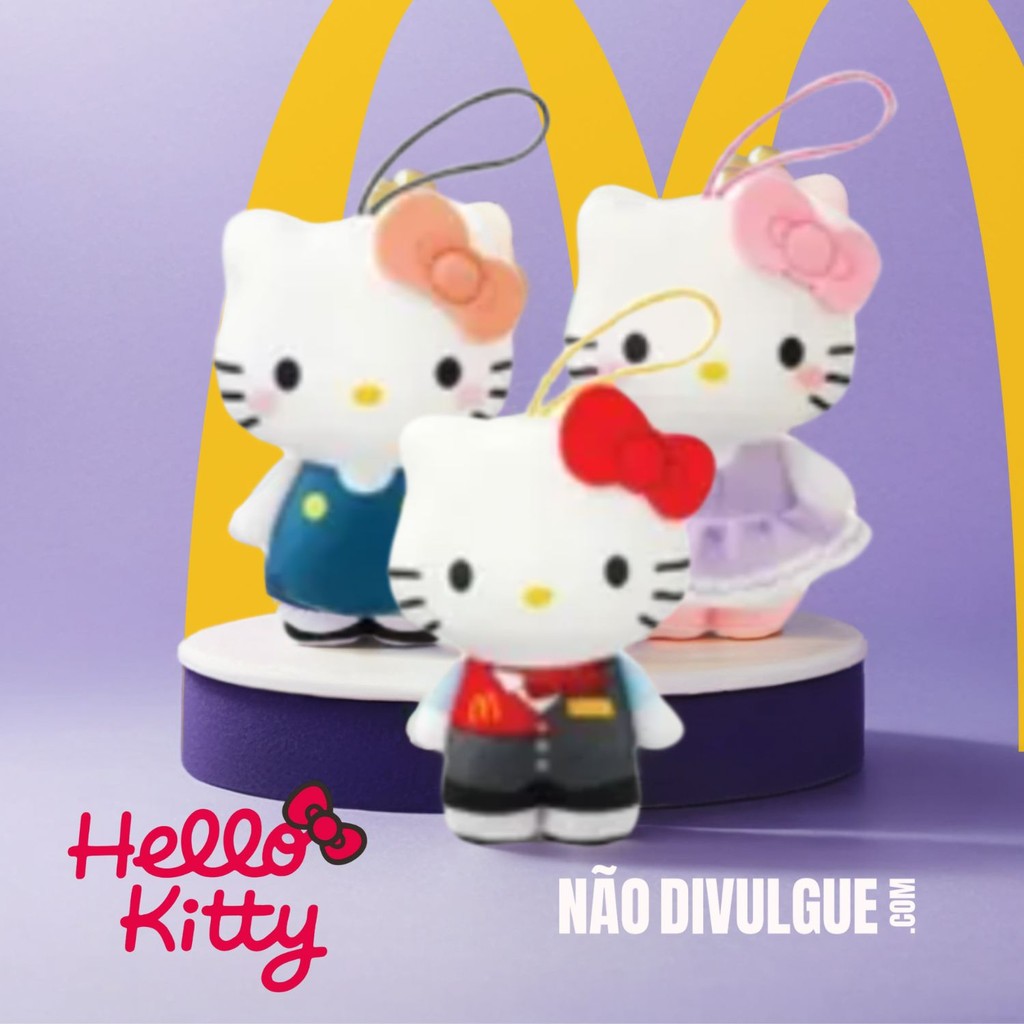 Coleção Hello Kitty Pelúcias Completa Lacradas - McDonalds