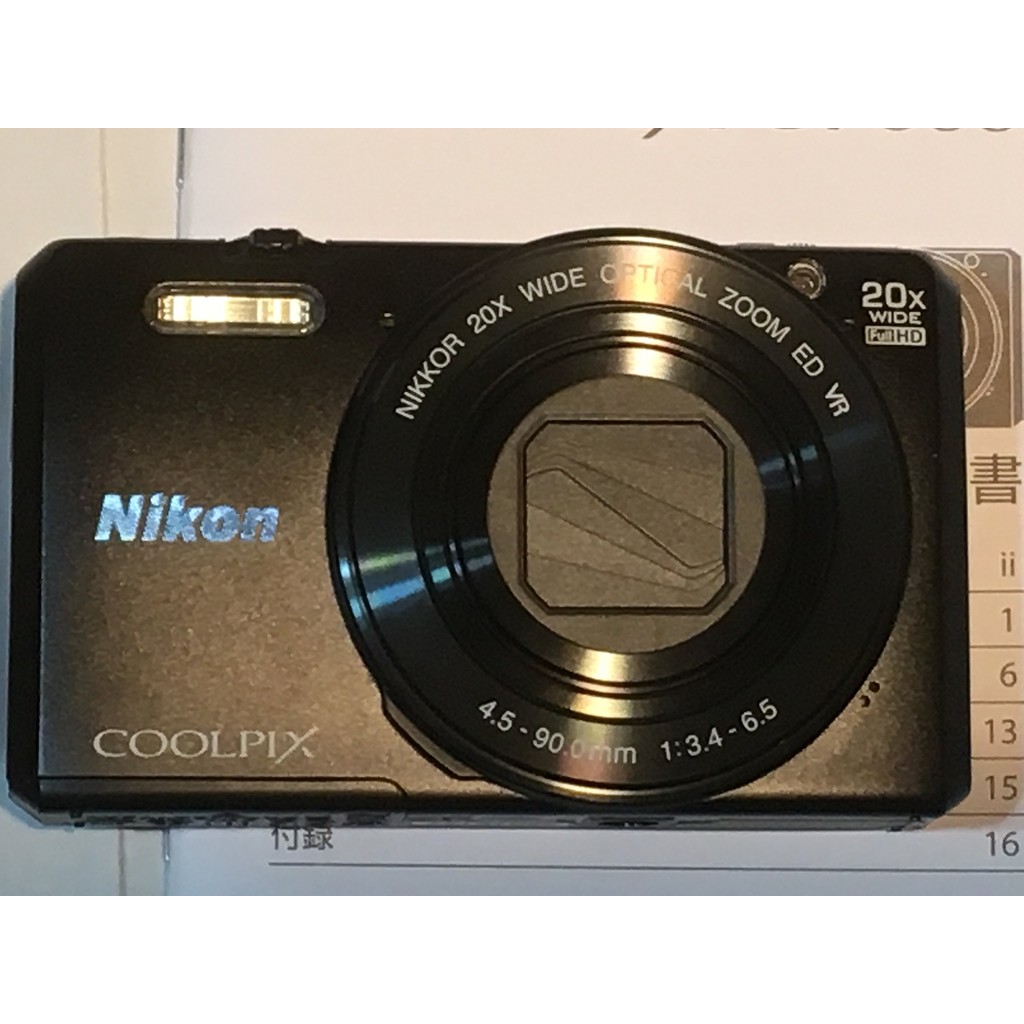 USED]Do Japão [Usado] Câmera digital Nikon COOLPIX S7000 preta