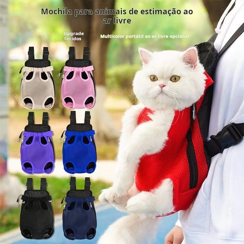 Mochila portátil para cães de estimação Mochila portátil para cães de estimação