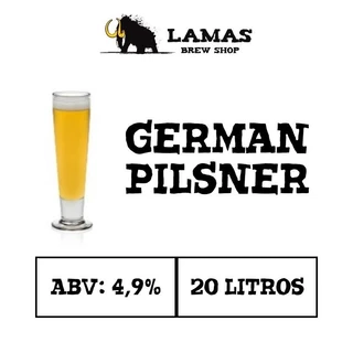 Kit Receita de Cerveja German Pilsner 20L