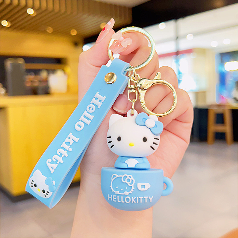 Chaveiro Hello Kitty Cartoon De Atacado Mochila Fofa Pingente