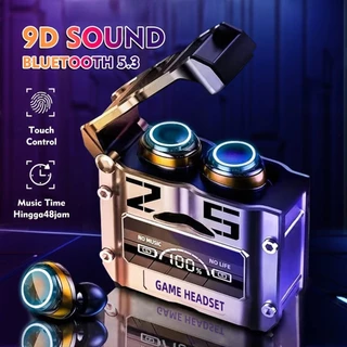 Novo Original M25 Bluetooth 5.3 TWS Fones De Ouvido Sem Fio Com Visor LED Fone Estéreo Controle De Toque Earbuds Redução De Ruído