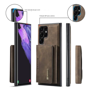 capa de telefone tipo carteira magnético Samsung s23 plus/s23 ultra/s20 FE/s21 FE/s22 ultra/a54 5g
