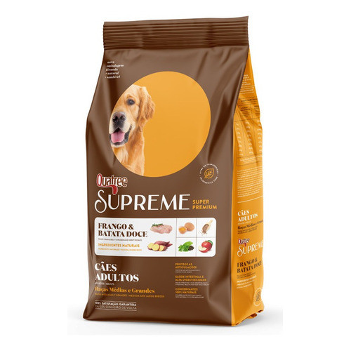 Ração Quatree Supreme Adultos Raças Médias E Grandes 20kg