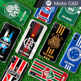 Capa Capinha - Motorola Moto G60 - Futebol Brasileiro Personalizada