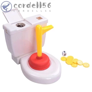 Brinquedo Paródia De Vaso Sanitário CORDELL , De Truque De Banheiro De Travessura Pai-Filho , Brincadeira De Êmbolo Engraçado De Aniversário , Brinquedos De Descarga , Jogos De Tabuleiro