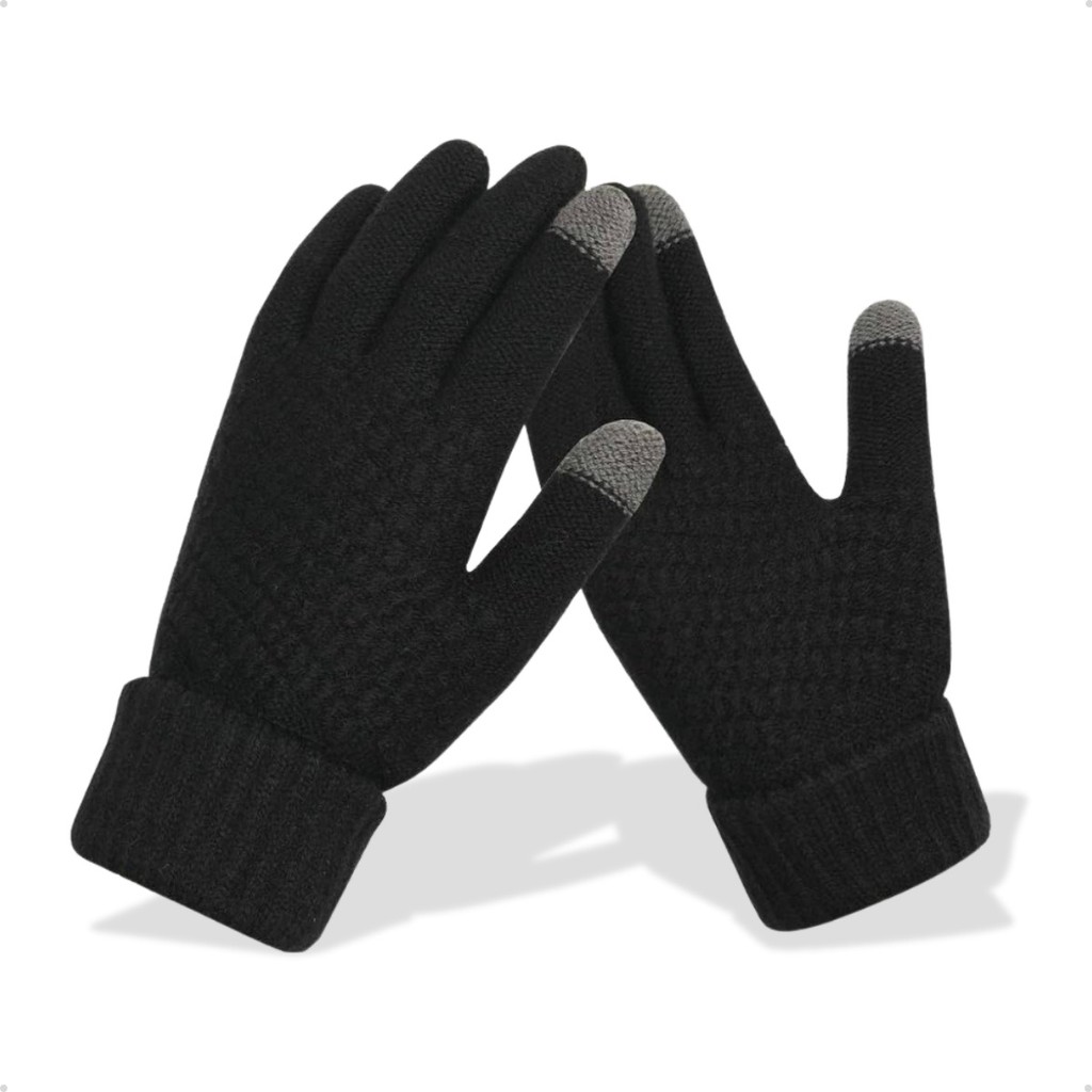 Luva De Frio Inverno Lã Térmica Forrada Quentinha Touch Scre