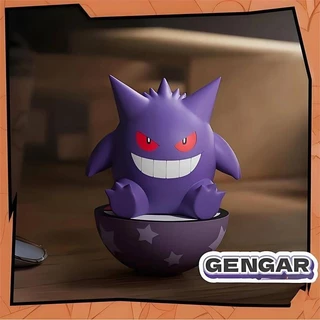 7cm ORIGINAL POKEMON Tumbler Gengar Sylveon Sprigatito Quaxly Fuecoco Figura Brinquedos Anime Pichu Kawaii PVC Ação Estatueta Modelo Bonecas