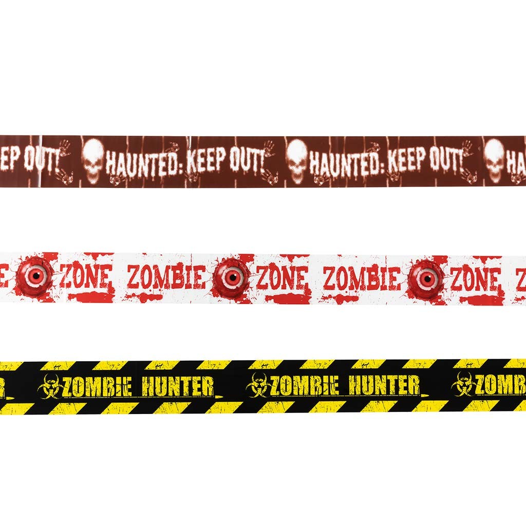 Halloween Fita de Isolamento c/3 Ref.H211 - Silver Festas