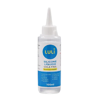 Cola De Silicone Liquido luli Tecido Artes 100 ML