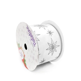 Fita Natal Princess - Prata - 60mm x 9m - RO.152210
