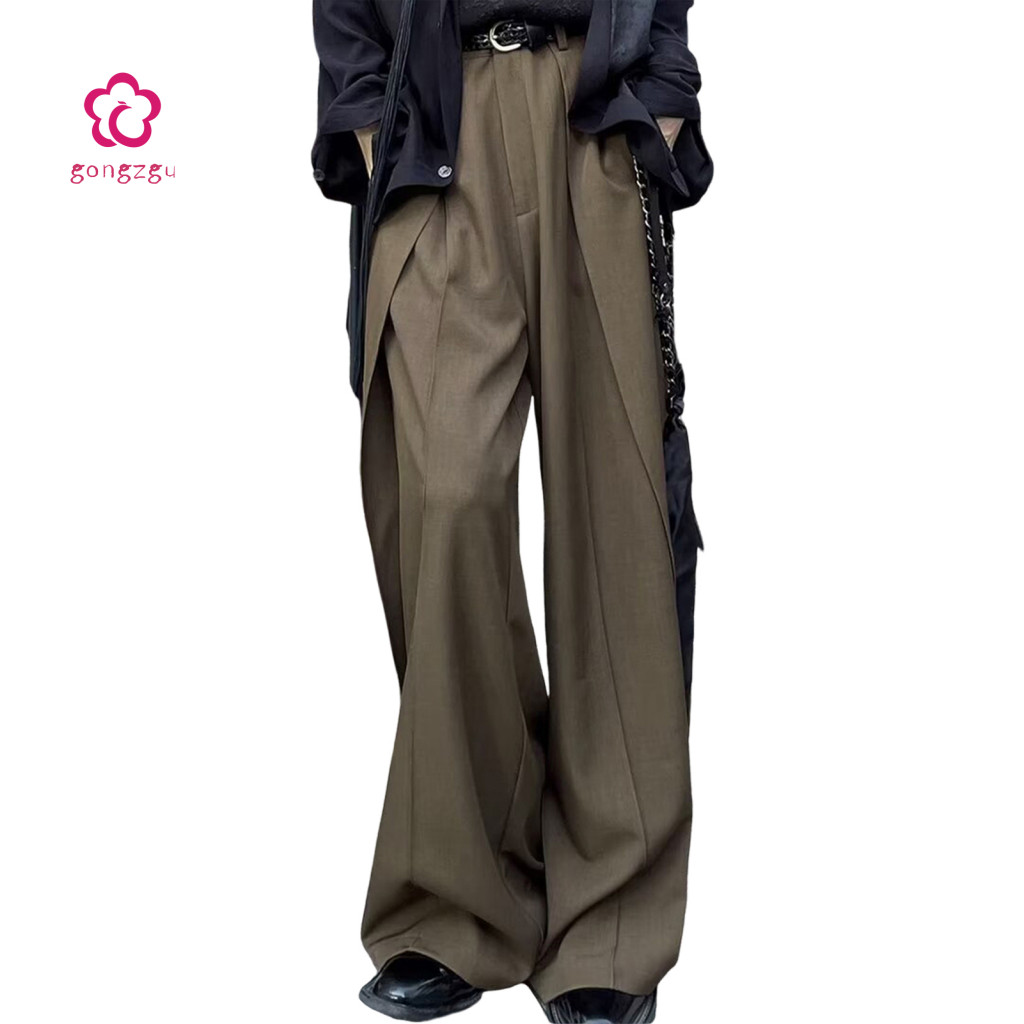 Solid Color Casual Cotton Men's Long Sleeve Trousers Suit main image 1