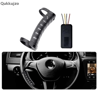 Qukkujzo Universal Multi-Roda Sem Fio Carro Volante Controle Remoto Botões De Interruptor Multifuncional Para Android BR