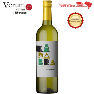 VINHO ARGENTINO KADABRA TORRONTÉS BRANCO 750 ML