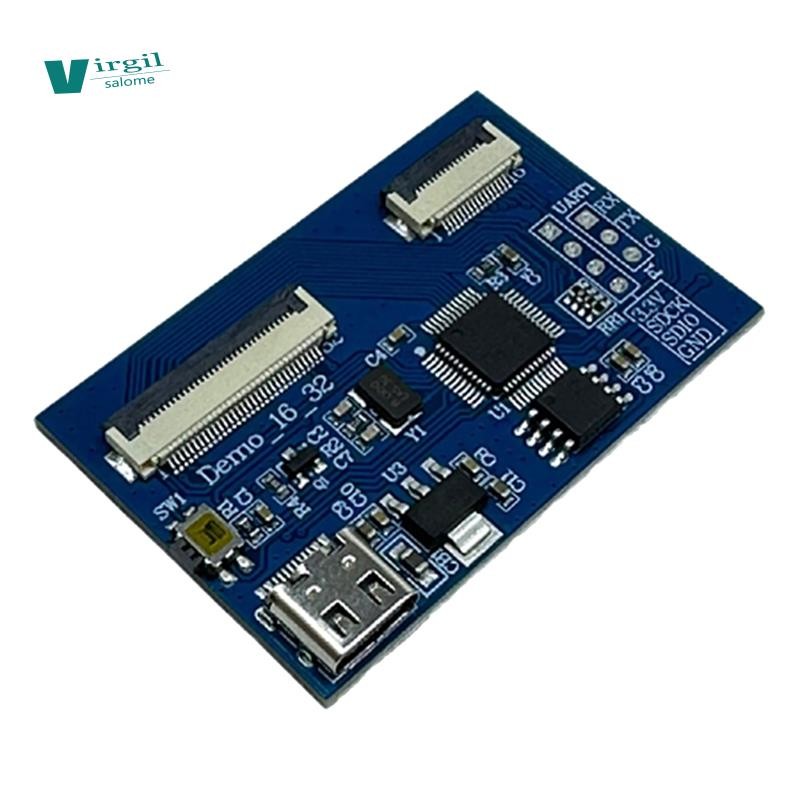 Módulo LCD De Exibição PCB Tela De Toque Monitor Interface SPI De 4 ...