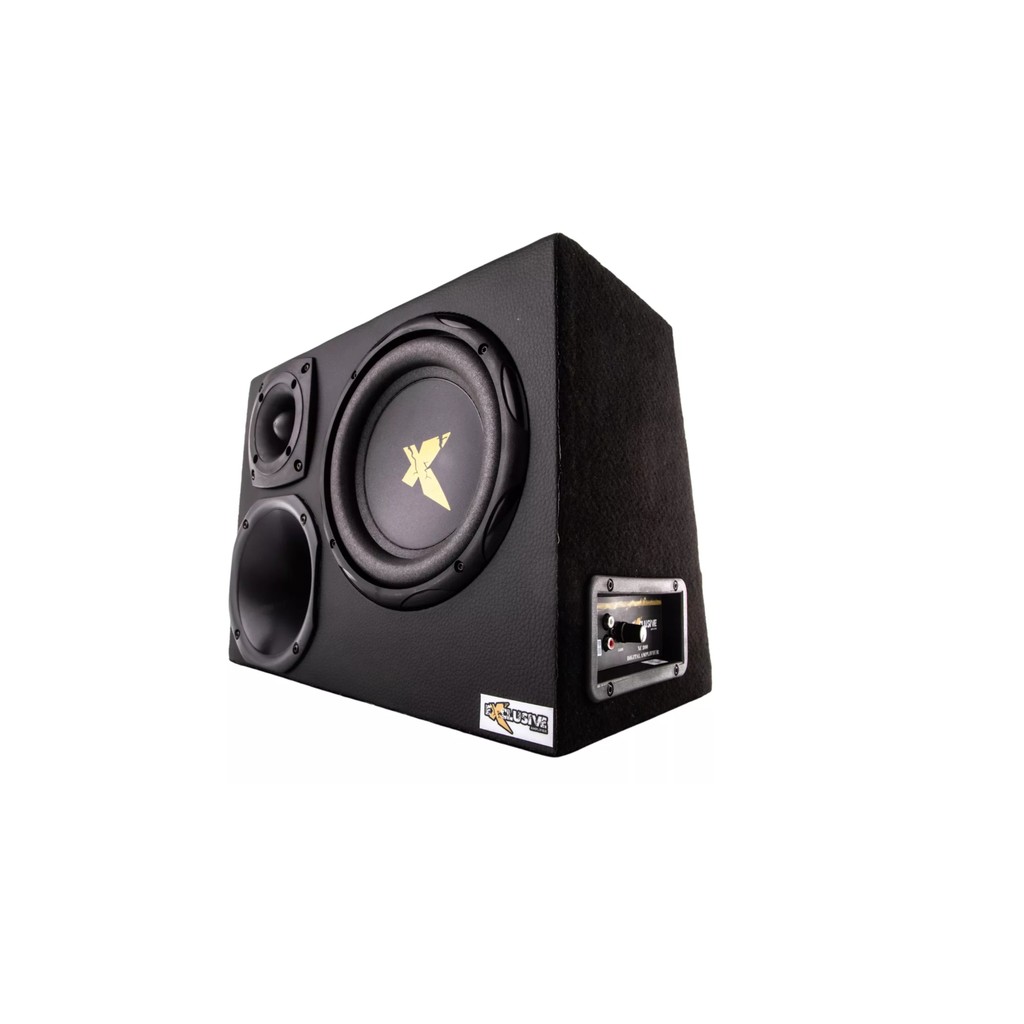 Caixa Amplificada Exclusive Trio 8 Polegadas Xc 300 Driver e