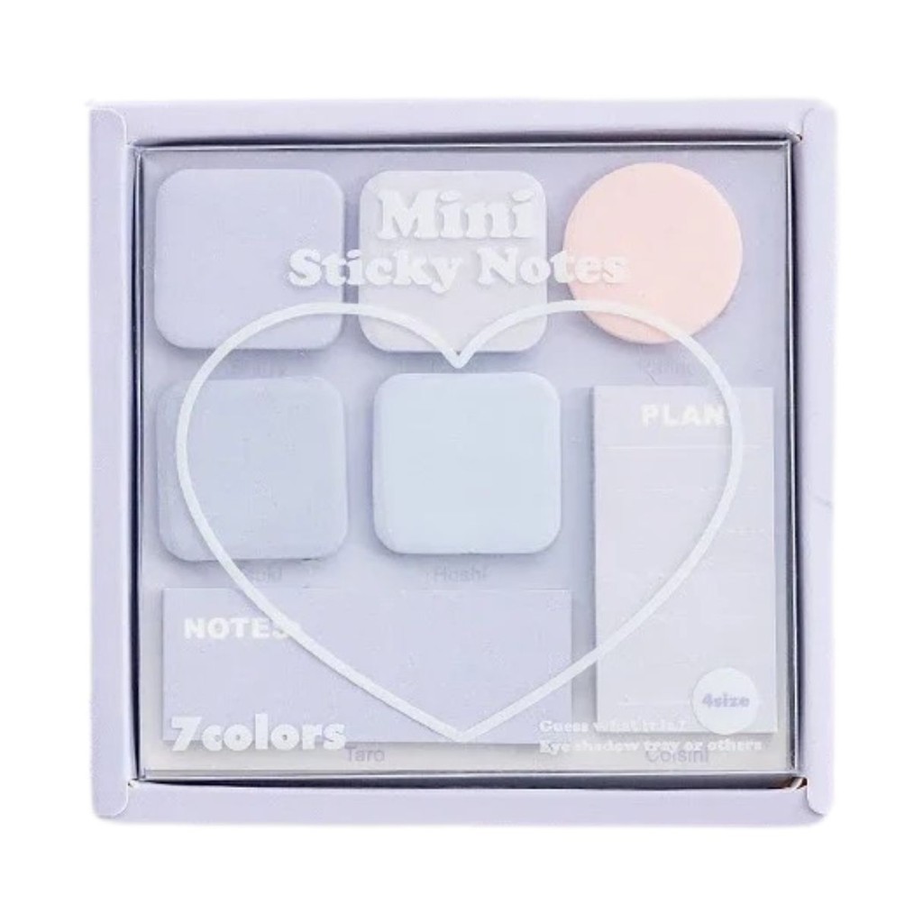 POST-IT PEQUENO COLORIDO 210 FOLHAS | Shopee Brasil