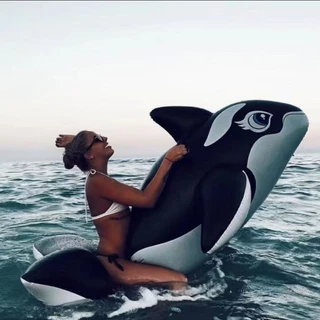 Boia Baleia Orca Infantil
