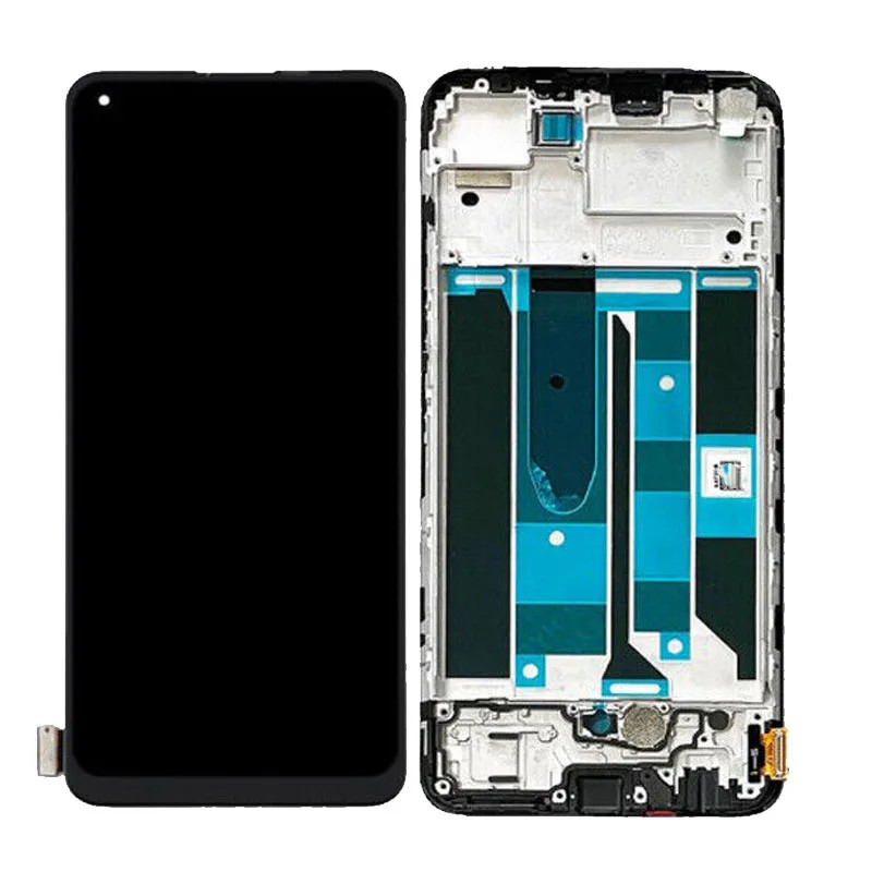 Zchen Cover In Pelle Flip Con Portafoglio E Supporto Per Realme 8 Pro E Realme 8 4G – Grigio Con Motivo Gatto