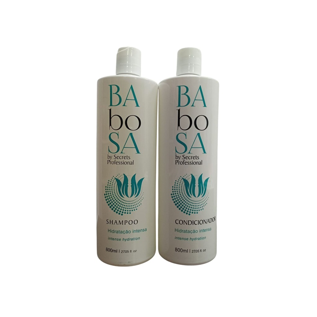 Kit Babosa Shampoo e Condicionador Secrets 800ml | Shopee Brasil