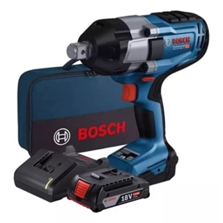 Chave De Impacto BOSCH Gds 18v 1050h 3/4 Biturbo + 1 Bateria 2ah