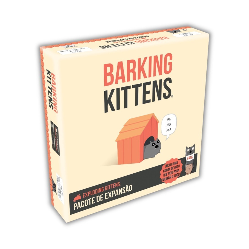 Exploding Kittens - Expansão Barking Kittens Galápagos