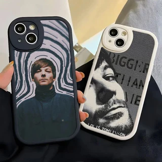 Capa de silicone Louis William T-Tomlinson para iPhone 14 Pro Max 13 12 11 Mini X XR Xs 8 7 Puls pele de cordeiro