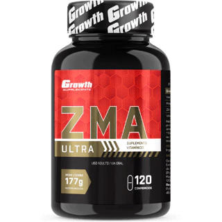 ZMA Ultra Concentrado - Pote 120 Comprimidos - Growth Supplements