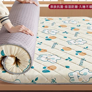 Dormitório de estudante cama de solteiro colchão tatame almofada fina almofada de cama almofada de dormir colchão dobrável de inverno