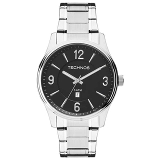 Relógio Masculino Technos Steel Prata - 2015BZBS/1P