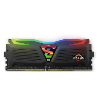 Memória DDR4 Geil Super Luce RGB, 8GB 3000MHz, Black, GALS48GB3000C16ASC