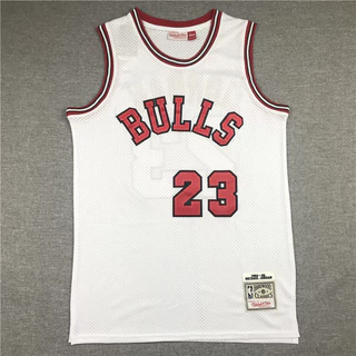 NBA jersey Versão Bordada Chicago Bulls # 23 Basquetebol