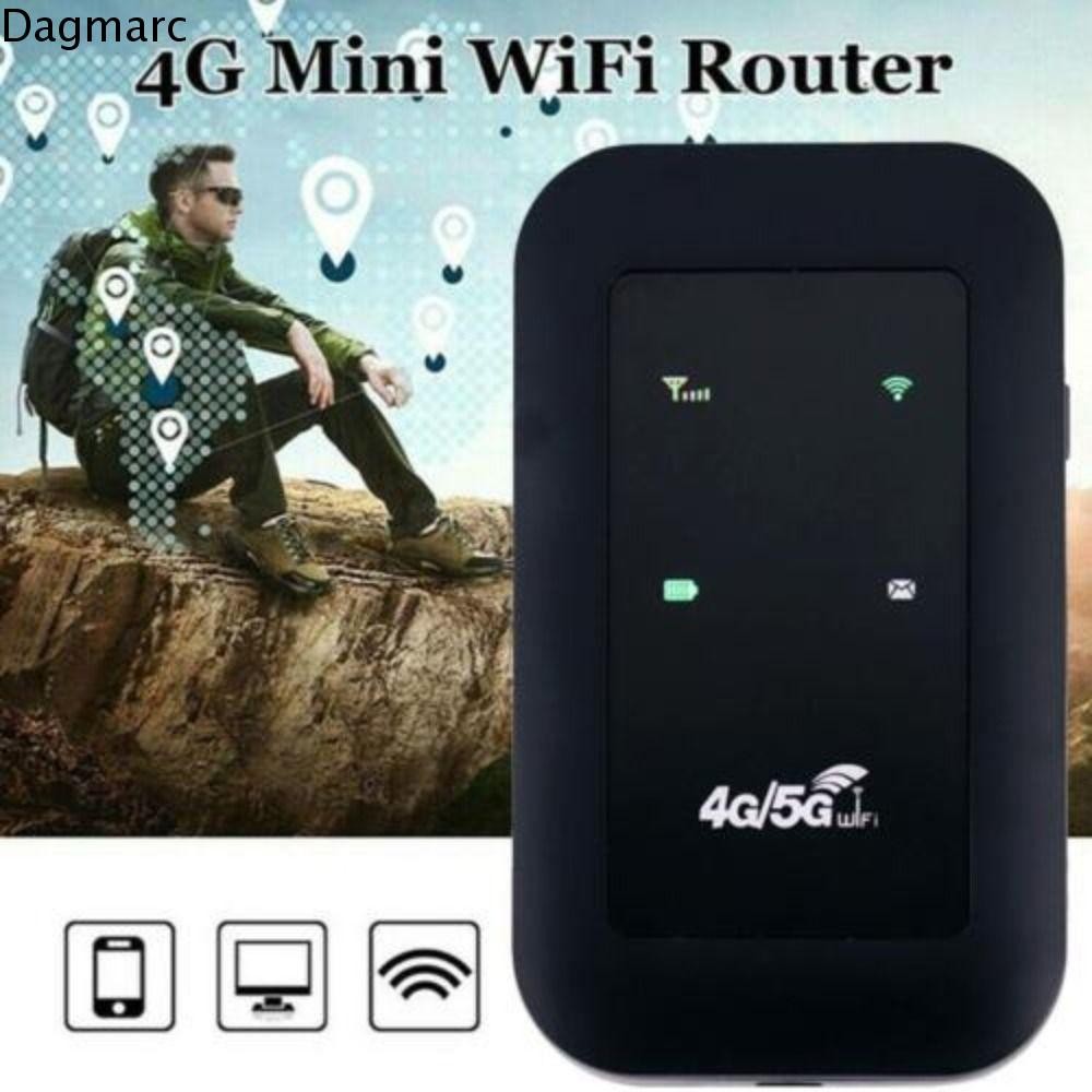Adaptador DAGMARC 4G-LTE Modem Portátil 150Mbps MiFi Hotspot