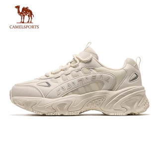 CAMEL SPORTS Calçados Esportivos Femininos Respiráveis Casuais Sola Grossa Altura Aumentando Pai Homens