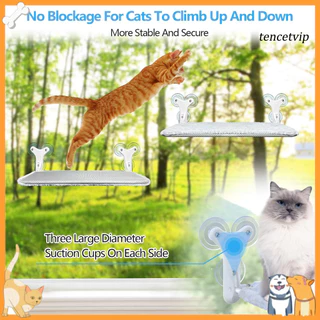 [VIP] Rede Para Gatos Sem Fio Poleiro Janela De Gato Com Malha Respirável Dobrável E Fácil Instalação Cama 6 Ventosas