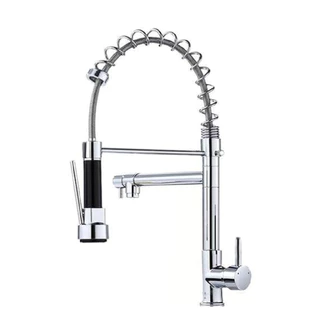 Torneira Gourmet com chuveiro Monocomando- Torneira para cozinha luxo Torneira com rotação de 180°