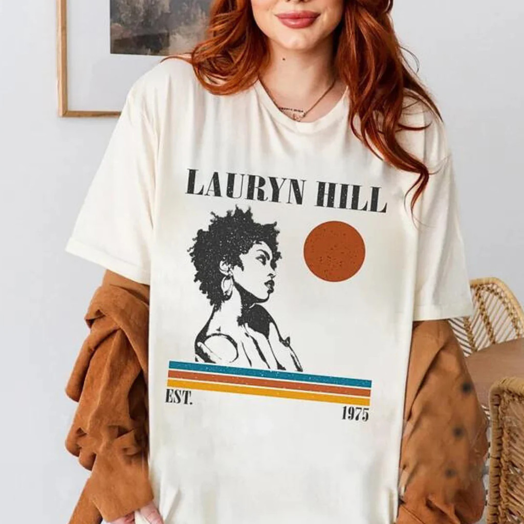 Camiseta Lauryn Hill Streetwear Camisa 100 Algodão Lançamento Envio