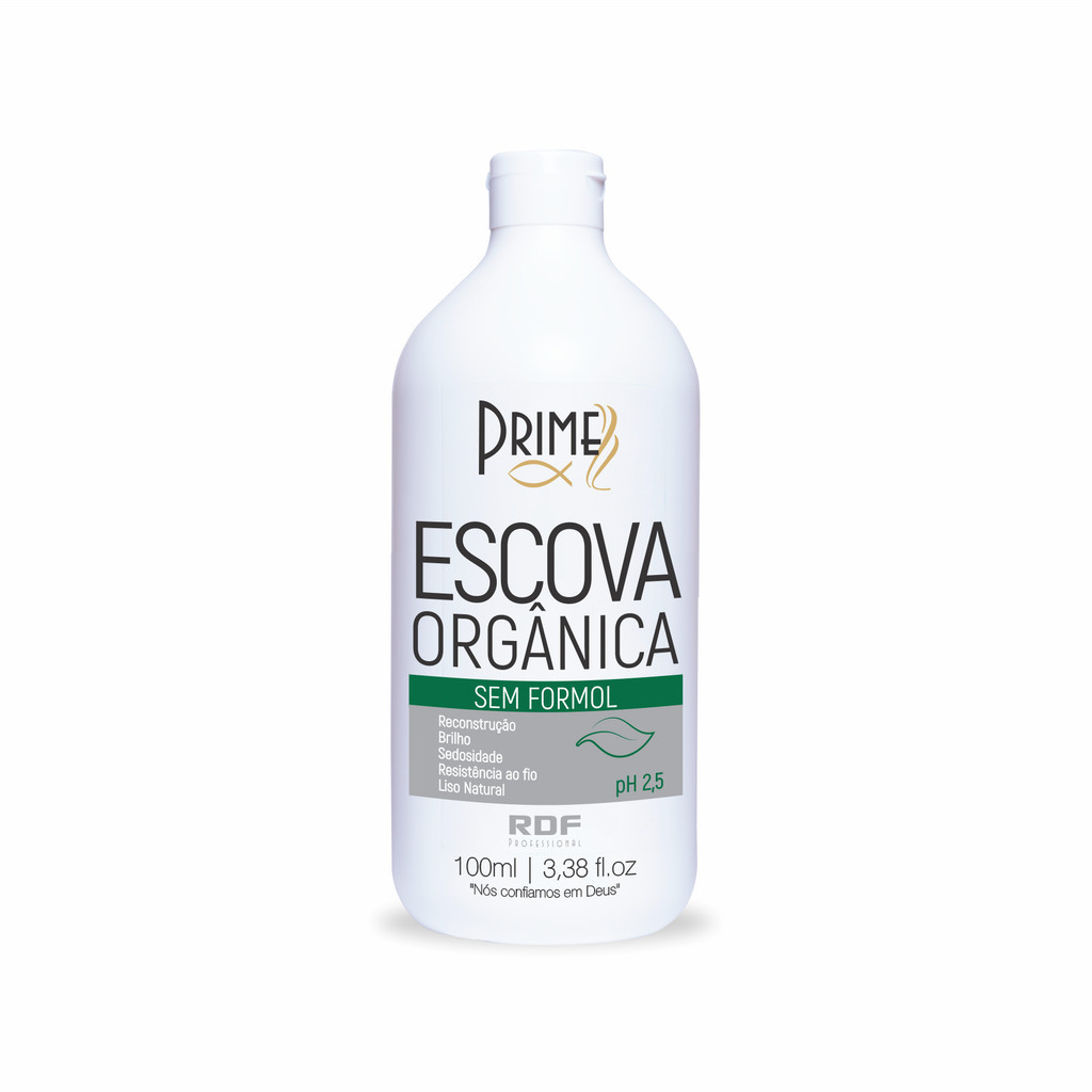 Escova Progressiva Orgânica Sem Formol Prime Profissional 100ml ...