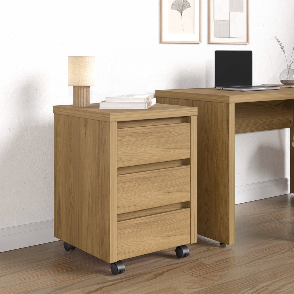 Gaveteiro Modular com Rodizio Ficus CabeCasa MadeiraMadeira Rovere ...