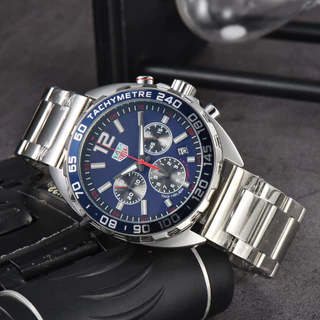 TAG Howard F1 Série Movimento De Quartzo Pulseira De Aço Inoxidável Moda Relógio De Pulso À Prova D'água