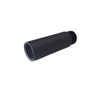 Extensão Longa Preto Fosco Prolongador Para Torneira Latão 1/2 x 70 mm
