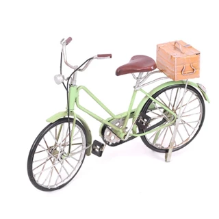 Bicicleta Retrô Azul em Verde em Oferta na Shopee