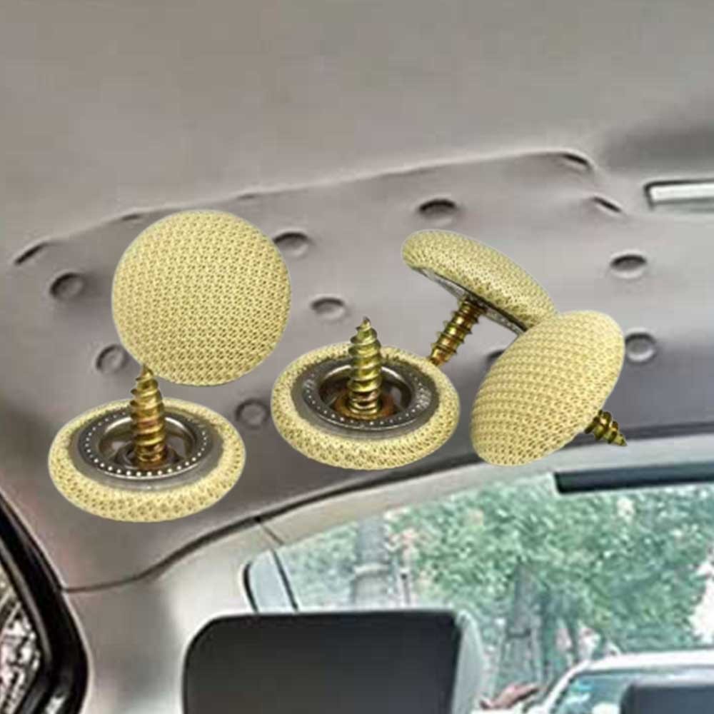 60Pcs Diy Roof Lining Repair Kit Fix Sagging Headliner Pin Buckle Screw