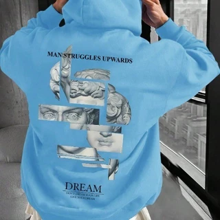 Moletom Canguru Estampado Streetwear Blusa de Frio Unissex Envio Imediato