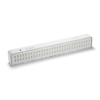 Kit 4 Luminárias De Emergência 60 Leds 4w Bivolt Recarregável - Elgin