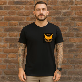 Camiseta The Division 2 Masculina Estampa Conforto Qualidade Casual Lazer Esporte Treino Fitness dia a dia Casual Verão