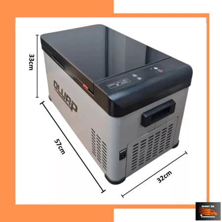 Geladeira Portátil 20l 12v/24v 110v/220v Ônibus Caminhão Van