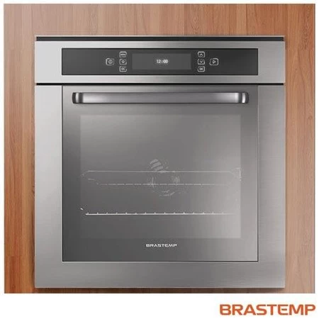 Forno de Embutir Elétrico Brastemp 67L com Painel Touch